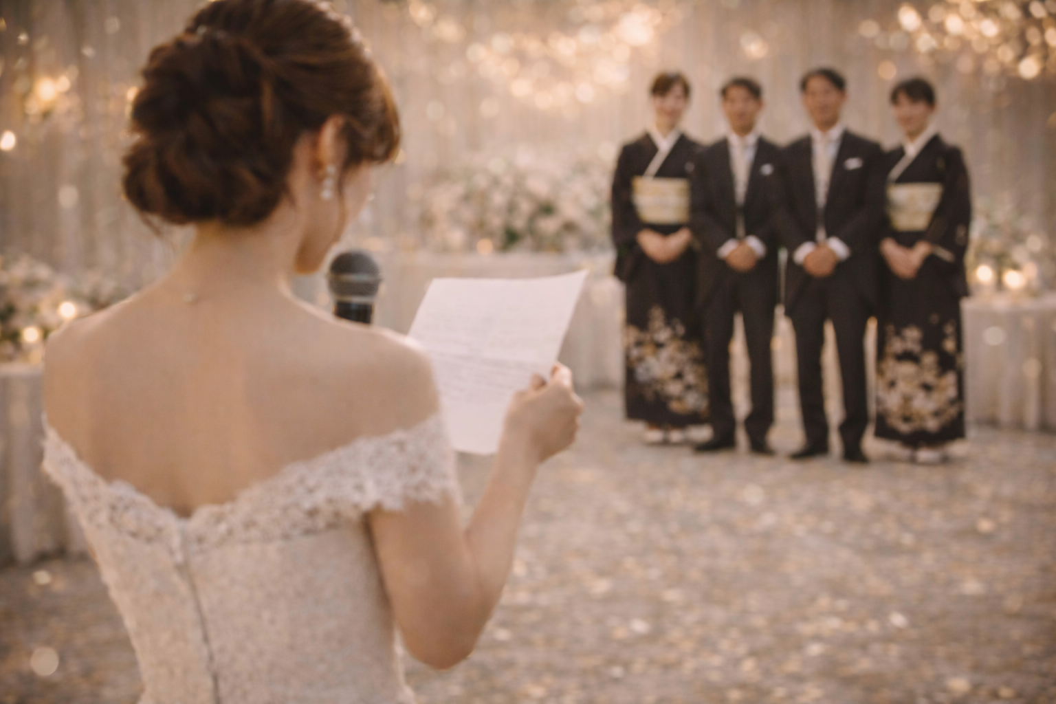 新婦の手紙はどう書く？感動する手紙の構成とコツ